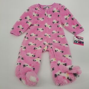 Hello Kitty Pink Fleece Kids One Piece    I#039